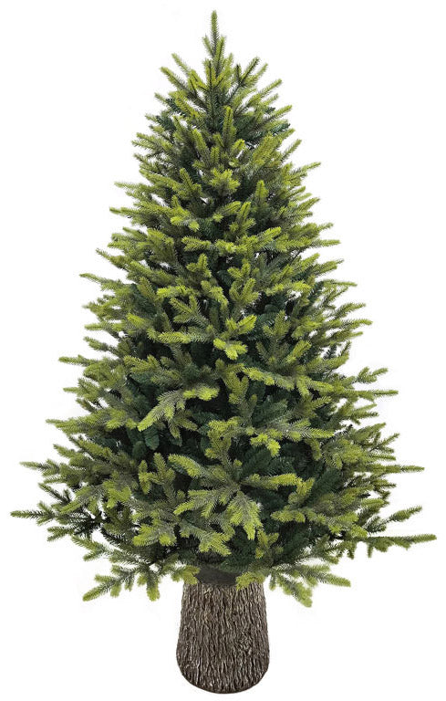 prezzo Künstlicher Weihnachtsbaum 210 cm 46 Äste mit grünem Dolomitenstamm