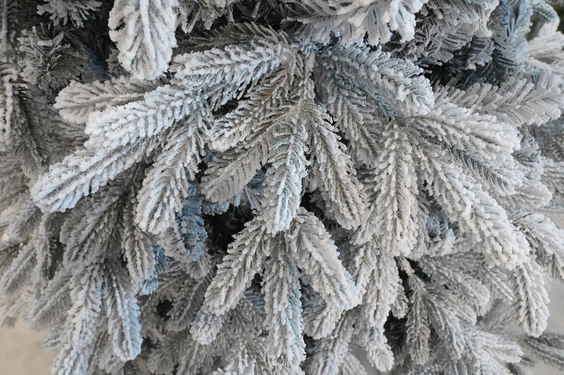 Albero di Natale Artificiale Innevato 240 cm 95 Rami  Sila Verde-2