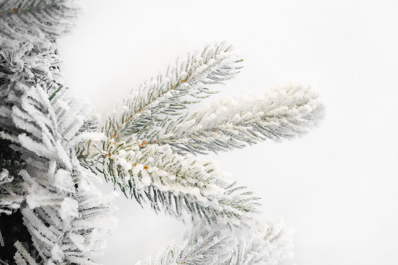 Albero di Natale Artificiale Innevato 240 cm 95 Rami  Sila Verde-3