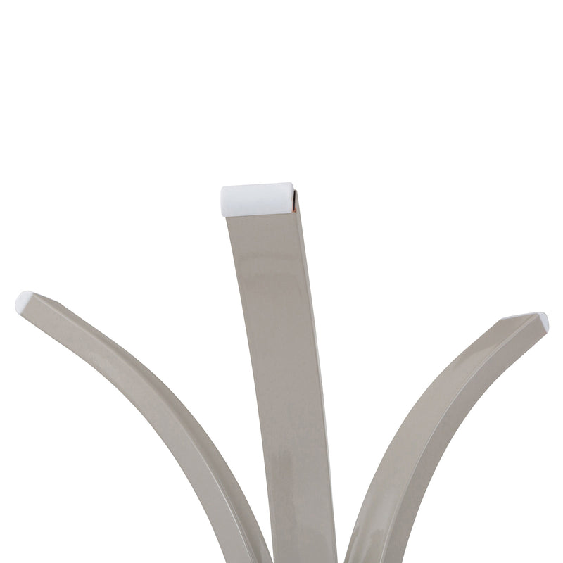 Appendiabiti 45x45x175 cm in Metallo Laccato New Star Tortora-2