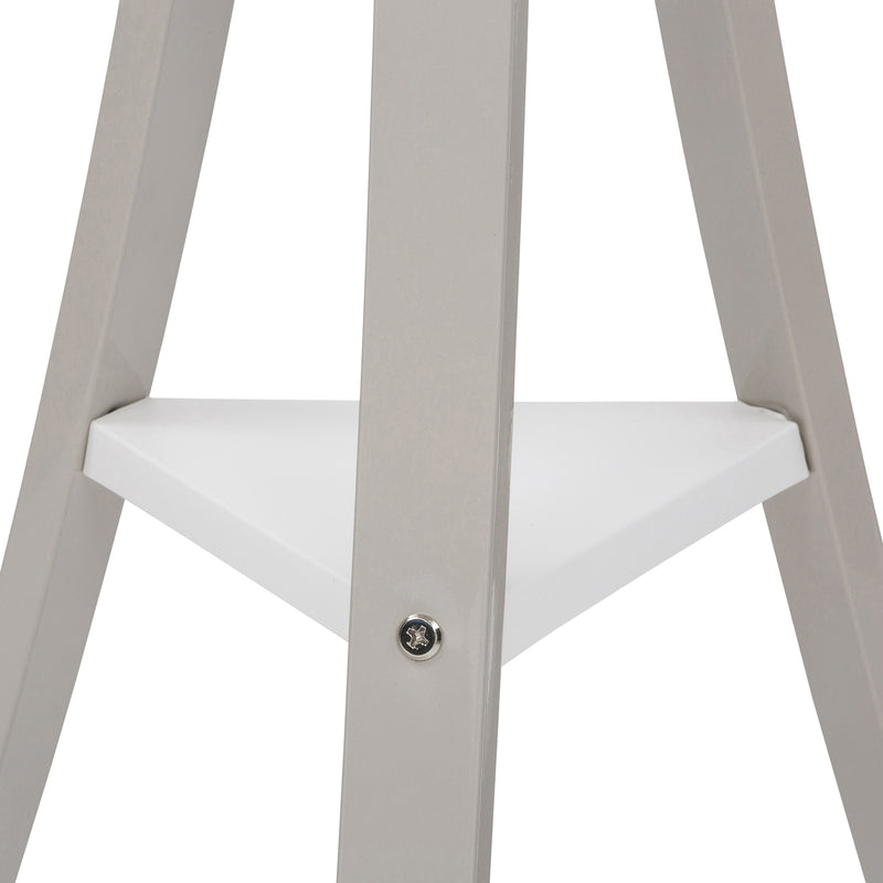 Appendiabiti 45x45x175 cm in Metallo Laccato New Star Tortora-3