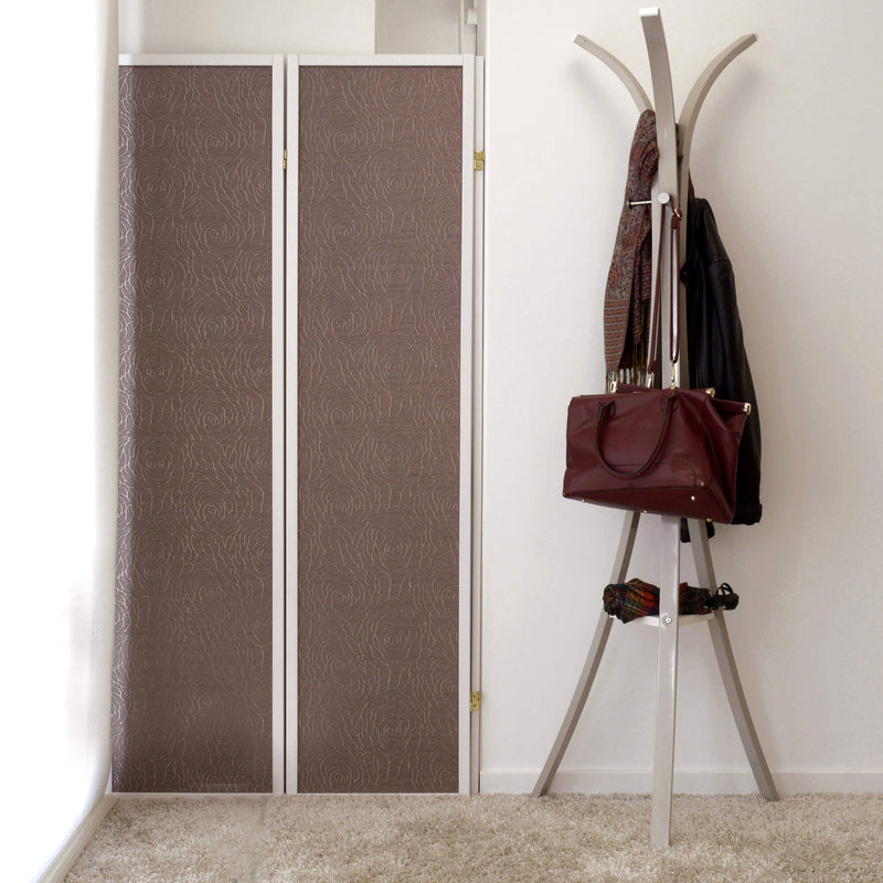 Appendiabiti 45x45x175 cm in Metallo Laccato New Star Tortora-4