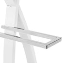 Indossatore Servomuto 45x34x116 cm in Legno New Pringo Bianco-3