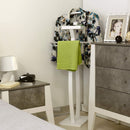 Indossatore Servomuto 45x34x116 cm in Legno New Pringo Bianco-5