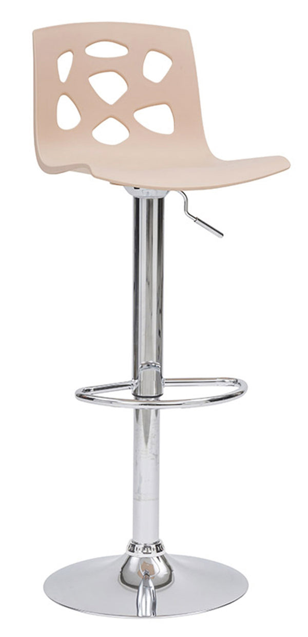 sconto Hocker mit Gasfeder-Drehsitz aus Manchester Cane Sugar Polypropylen