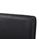 Sedia Imbottita 46x50x89 cm in Similpelle Dani Plus Nera-5
