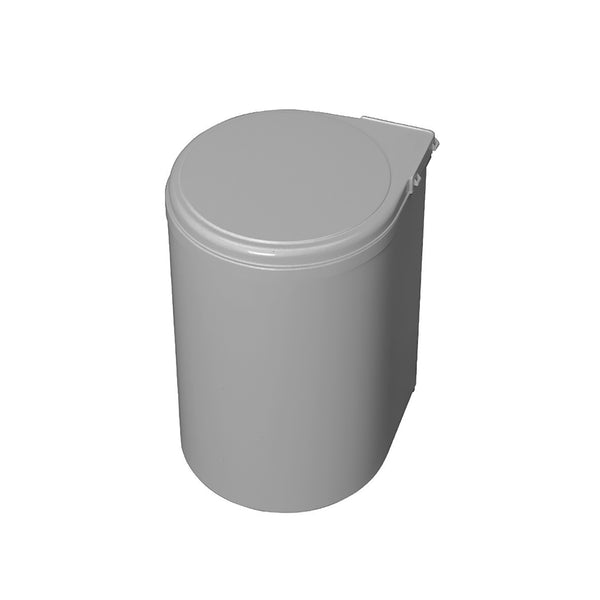 acquista 13-Liter-Abfallbehälter für Türen aus grauem Emuca-Kunststoff