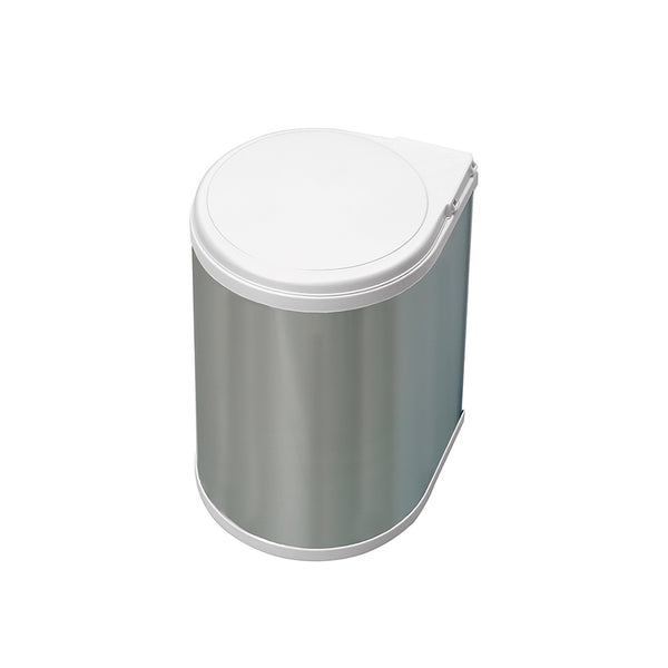 Emuca Kunststoff-Edelstahl-Abfallbehälter für Türen 13 Liter acquista