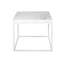 Tavolino Squared Bianco Opaco Quadrato-2