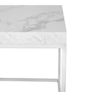 Tavolino Squared Bianco Opaco Quadrato-3