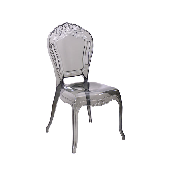 online Indoor-Stuhl aus Methacrylat 53x53x98 cm Rauch