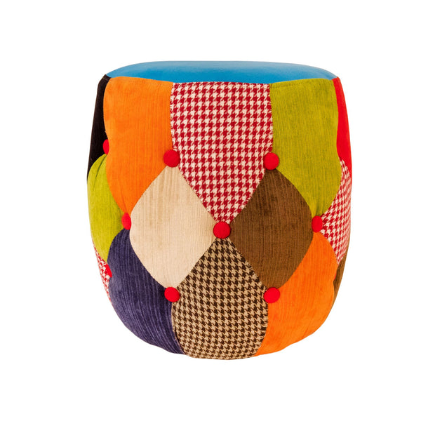 Pouf Claudia Curvy Maxi Patchwork acquista