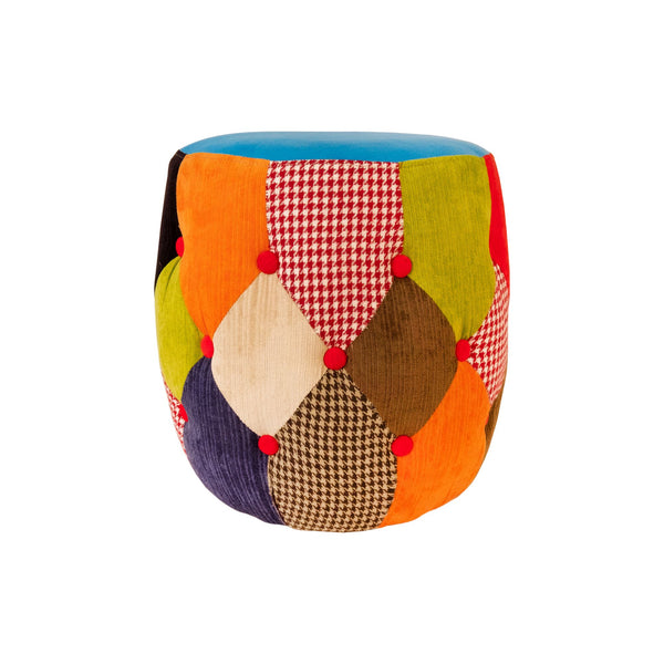 Pouf Claudia Curvy Patchwork acquista