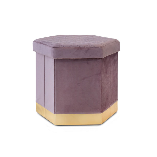 Pouf Contenitore Victoria Cipria online