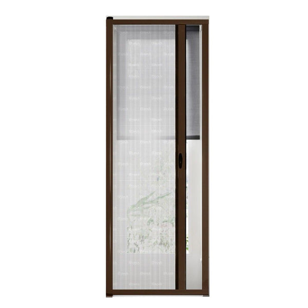 Roll-Moskitonetz für Türen 150 x 250 cm aus braunem Aluminium acquista
