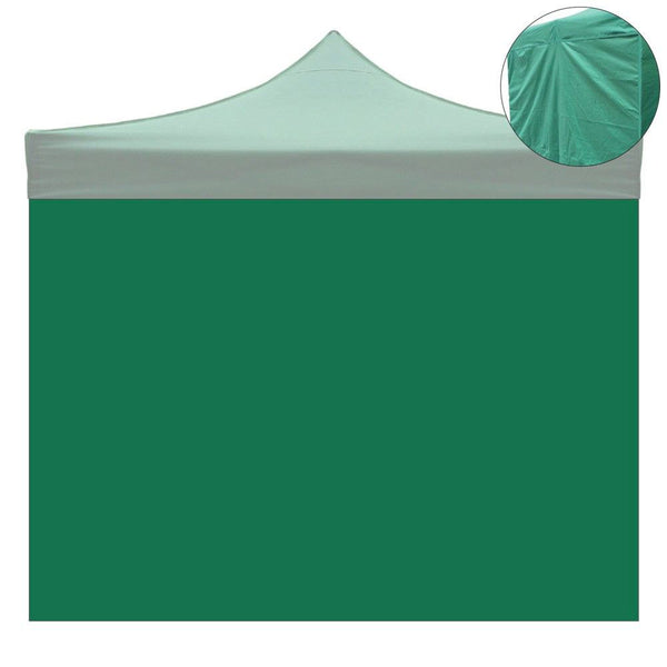 prezzo Seitliches Ersatzhandtuch für Faltpavillon 3x2m Wasserdicht Grün