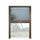 Plissee Insektenschutz für Fenster 85x160 cm Reduzierbar Bronze
