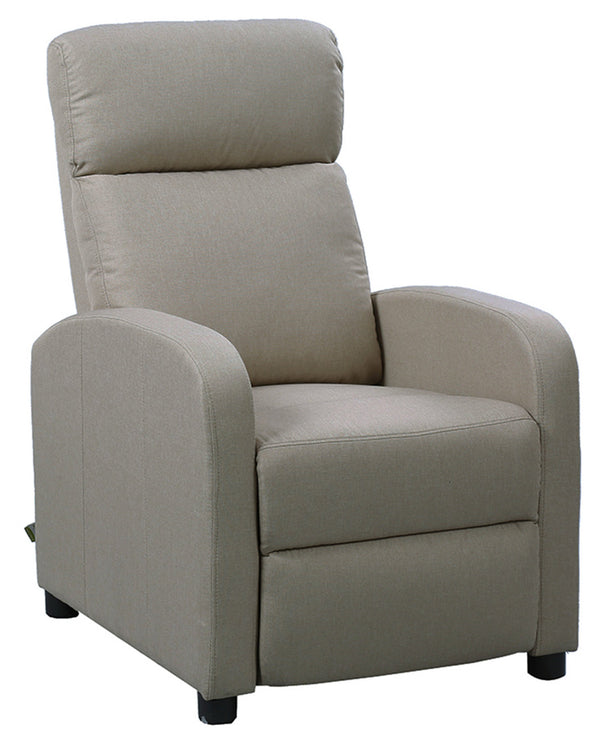 Manuell verstellbarer Relax-Sessel aus Amabel Safari-Stoff prezzo