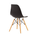 Sedia 52x56x83 cm in Polipropilene Vega Plus Nero-4
