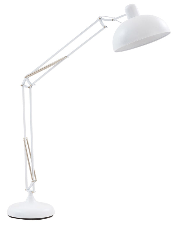 Stehlampe aus Metall 60W E27 Crespina Weiß sconto