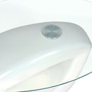 Tavolino Pure Stone, Resina Bianco Laccato Opaco-4