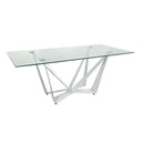 Tavolo Nifar Vetro Bianco-1