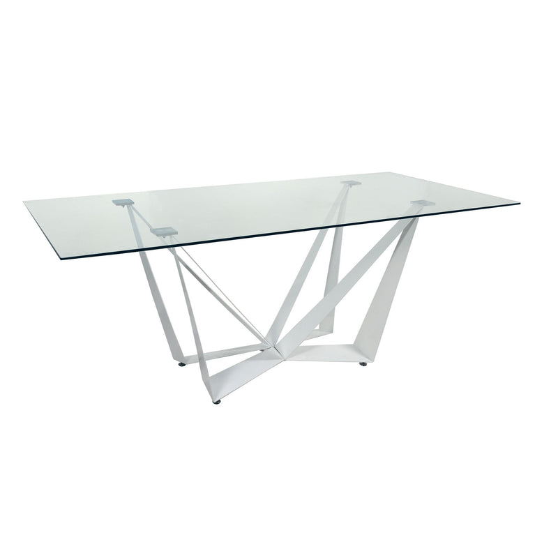 Tavolo Nifar Vetro Bianco-1