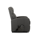 Poltrona Alzapersona Elettrica 1 Motore in Tessuto Spike D Fume-3