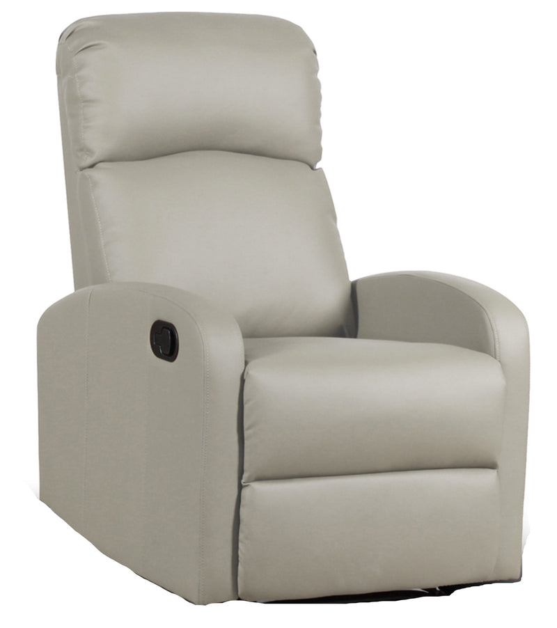 Poltrona Relax Reclinabile Manuale Rivestimento in Similpelle Spike a Corda-1