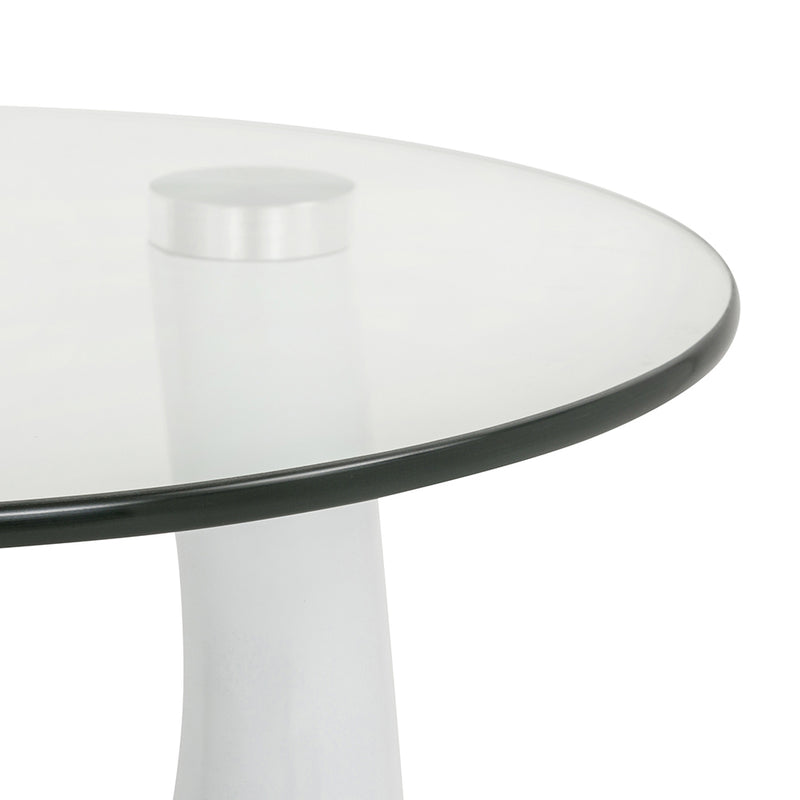 Tavolino Goccia 2 Bianco 45x54x54-4