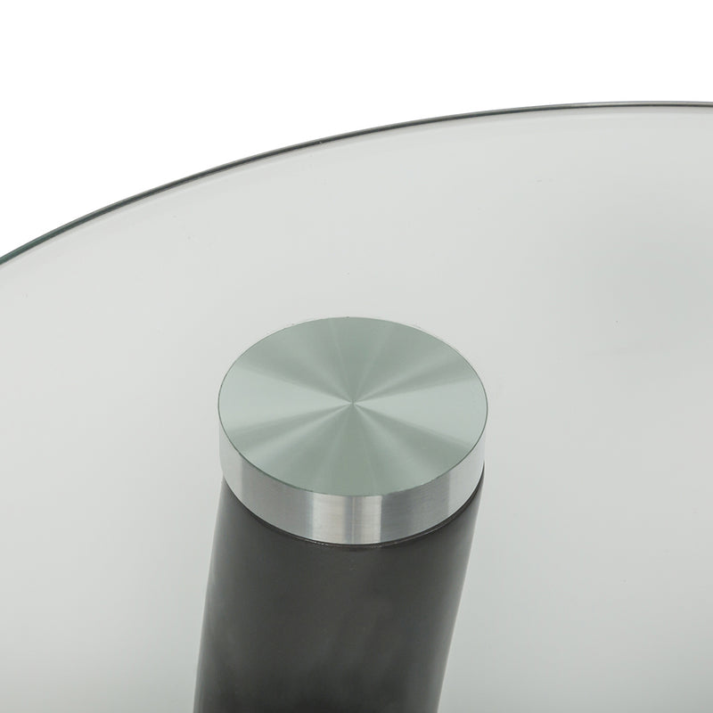 Tavolino Goccia 2 Nero 45x54x54-4