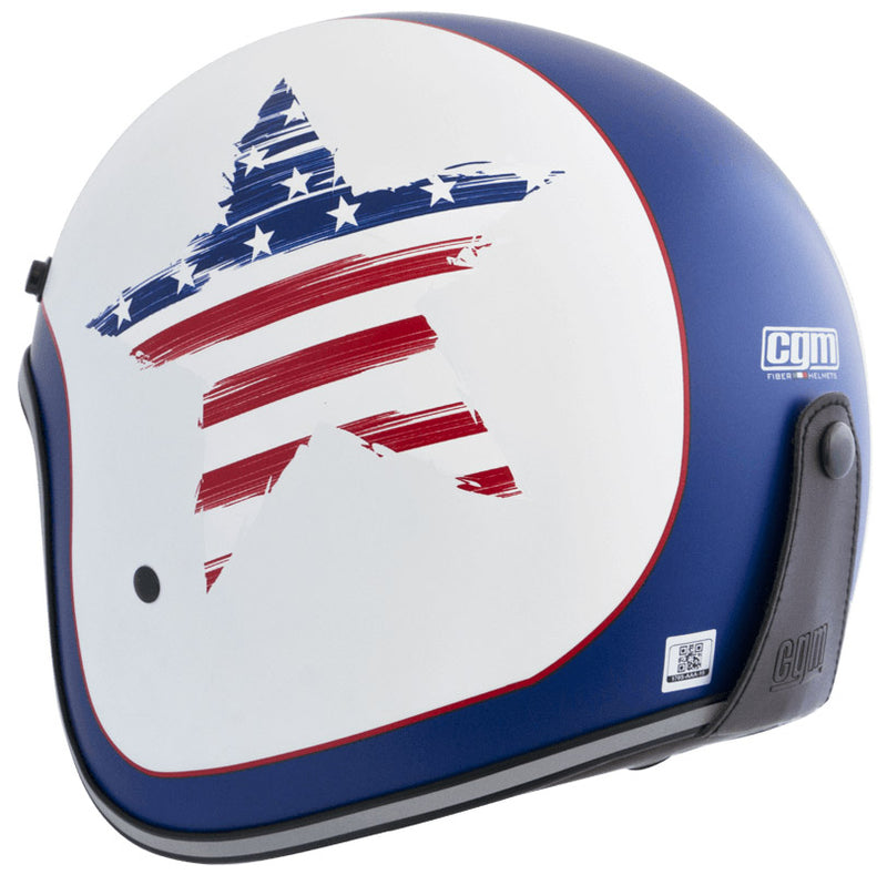 Casco Jet per Scooter CGM Discovery 170S Bianco Opaco Varie Misure-2