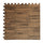 Puzzleteppich für Kinder Holzoptik 4 Teile 60x60 cm Nussbaum