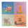 Puzzleteppich für Kinder 4 Stück 60x60 cm Mehrfarbiger Bär