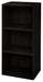 Bücherregal mit 3 Regalen 40x29x89 cm in Wengè-Holz