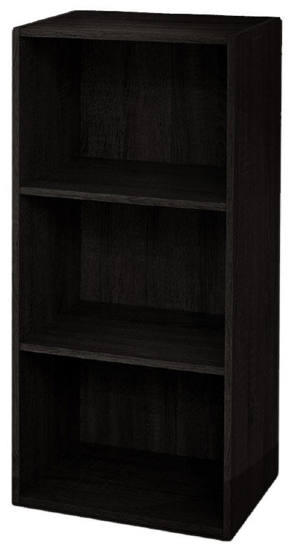 Bücherregal mit 3 Regalen 40x29x89 cm in Wengè-Holz prezzo