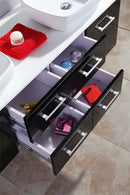 Mobile Bagno Sospeso 150 cm Prince Carnelli Nero-6