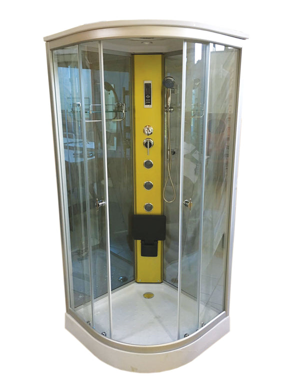 Eckdusche mit Hydromassage 90X90 cm Carelli Key West online