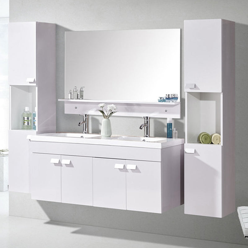 Mobile Bagno Sospeso 120 cm Carnelli White Elegance-1