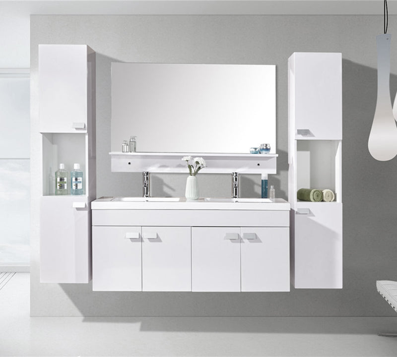 Mobile Bagno Sospeso 120 cm Carnelli White Elegance-2