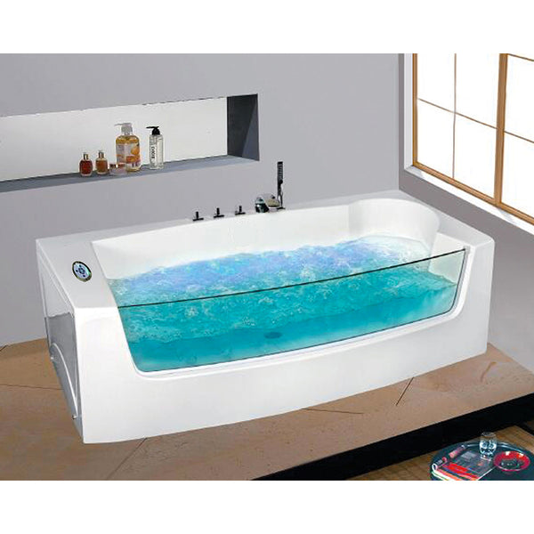 acquista Rechteckige Hydromassage-Badewanne 180X90 cm Carnelli Dorado