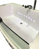 Vasca da Bagno Idromassaggio Rettangolare 180X90 cm Carnelli Dorado-3