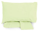 Set Lenzuola Cotone 1 Piazza e Mezzo Sopra Sotto con Angoli e Federe Neith Silver Verde Pastello-1