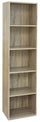Bücherregal mit 5 Ablagen 40 x 29 x 172 cm aus Eichenholz