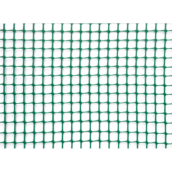 online Quadratisches Gartengitter 10 mm aus Kunststoff 1 x 30 m Rama Mirror Green