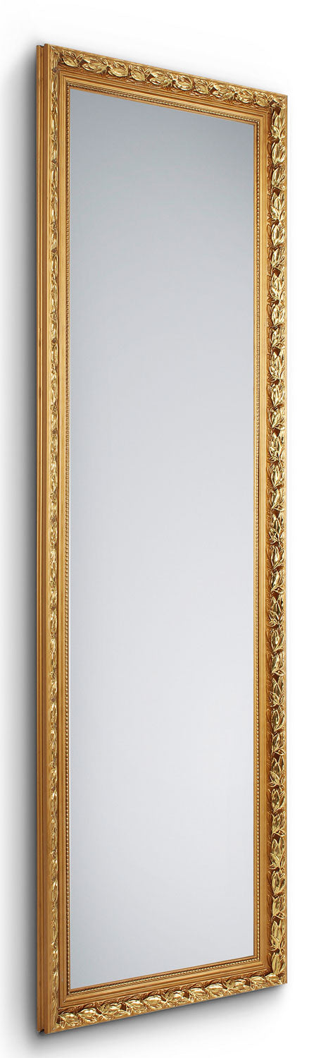 sconto Specchio da Parete 50x150x3 cm in Legno Tanja Oro