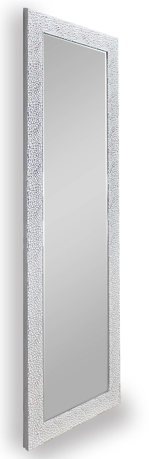 Specchio da Parete 50x150x2 cm in Plastica Vicky Bianco cromo-1