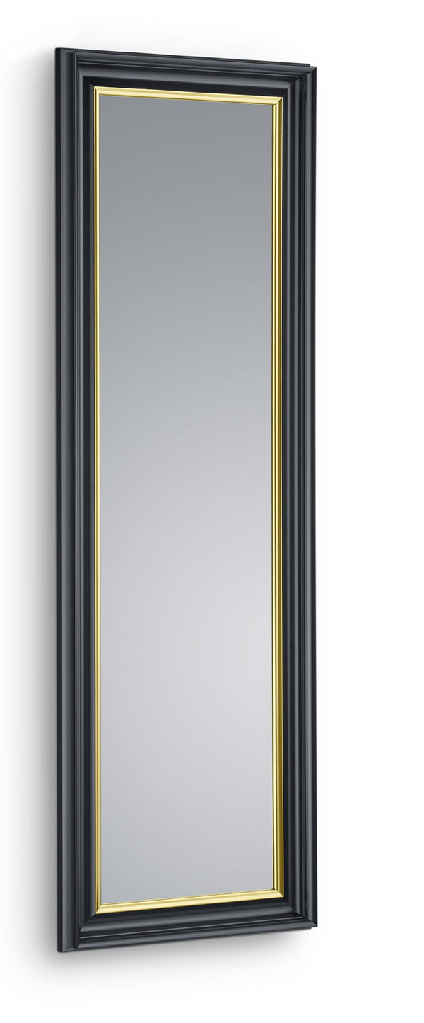 Specchio da Parete 50x150x5 cm in Plastica Wanda Nero oro acquista
