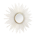 Specchio da Parete 60x60x3,5 cm in Metallo Susi Oro-1
