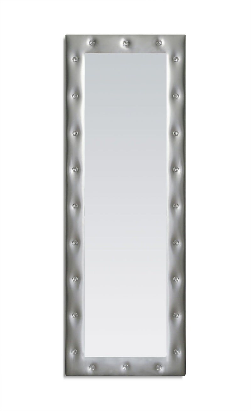 Specchio da Parete 50x150x2,5 cm in Plastica Naomi Argento-1